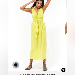 Mara Hoffman Calypso Citrus Dress Size Small